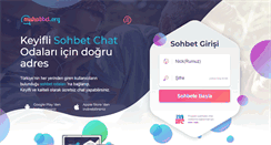 Desktop Screenshot of muhabbet.org
