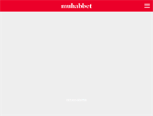 Tablet Screenshot of muhabbet.com.tr